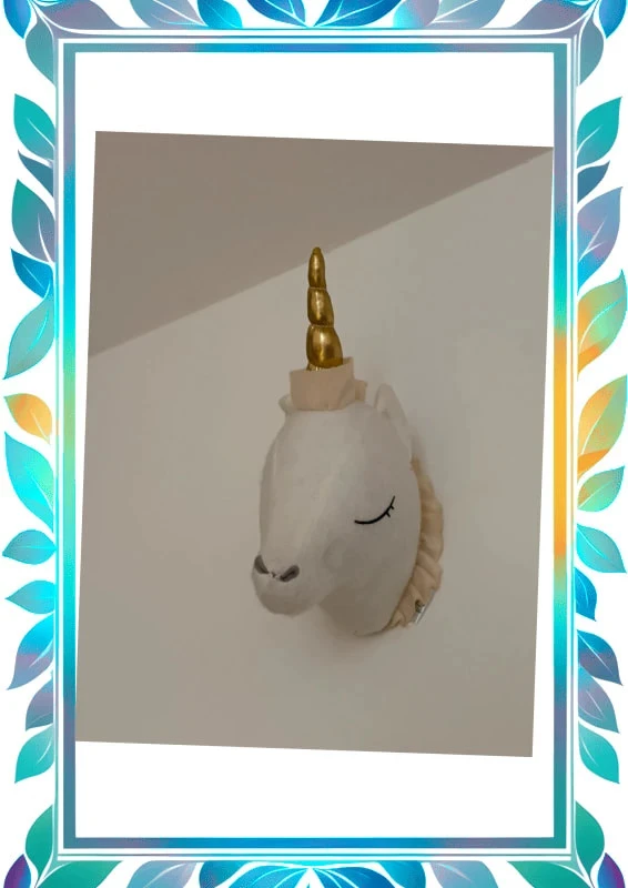 Unicorn muurhoofd – photo 2